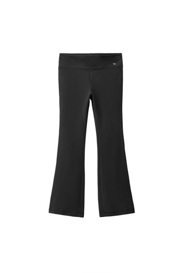 LEGGING FLARE - Negro de Zara
