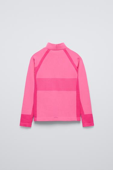 SKI COLLECTION THERMAL T-SHIRT - Fuchsia by Zara - Image 1