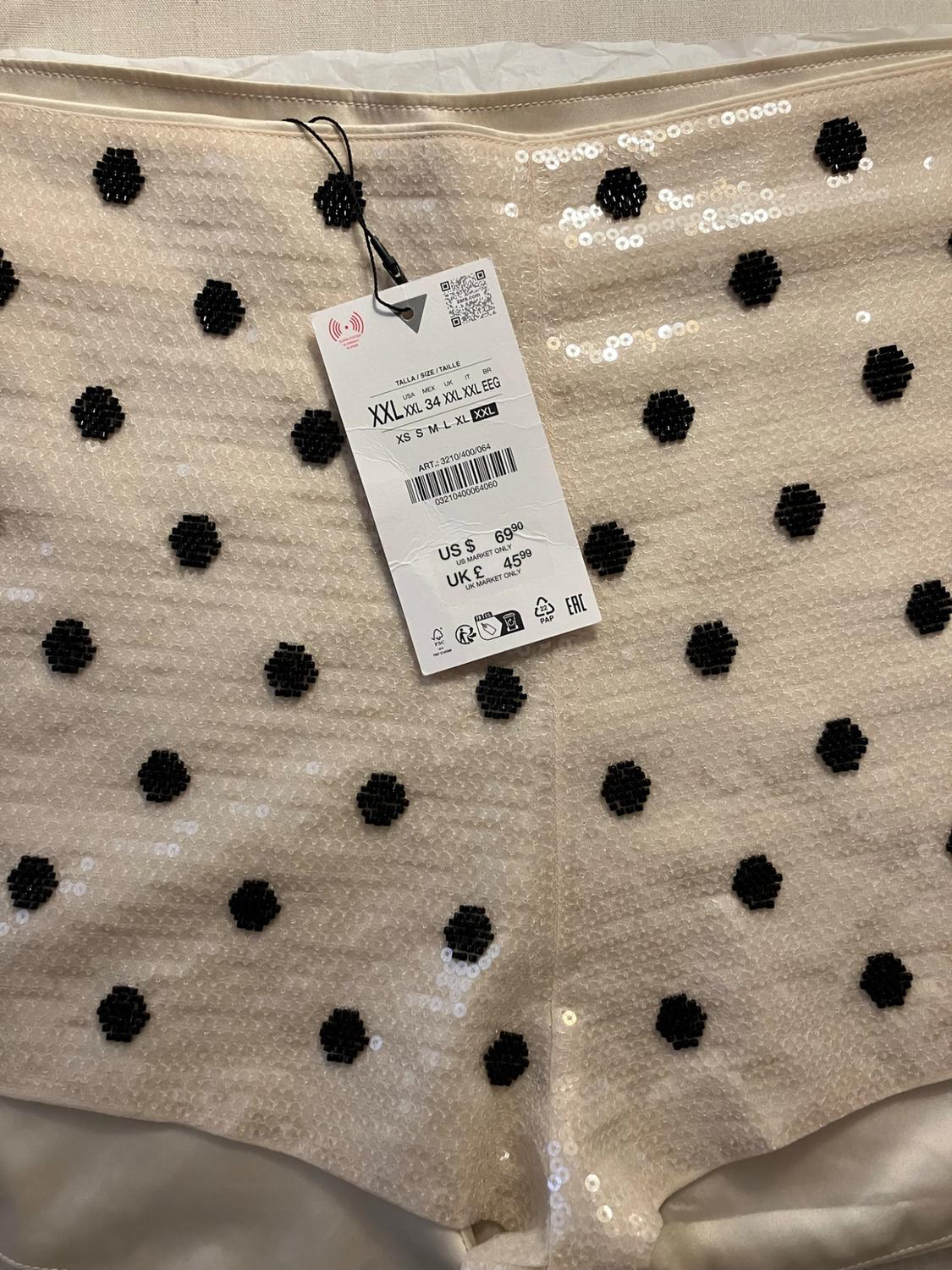 SEQUIN DOT MINI SHORTS - Image 8