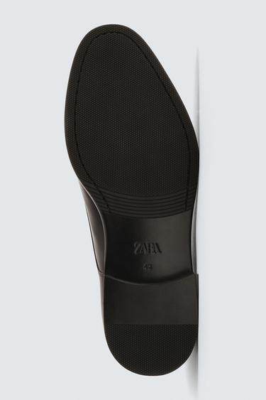 CHAUSSURES EN CUIR CHIC - Marron de Zara - Image 3