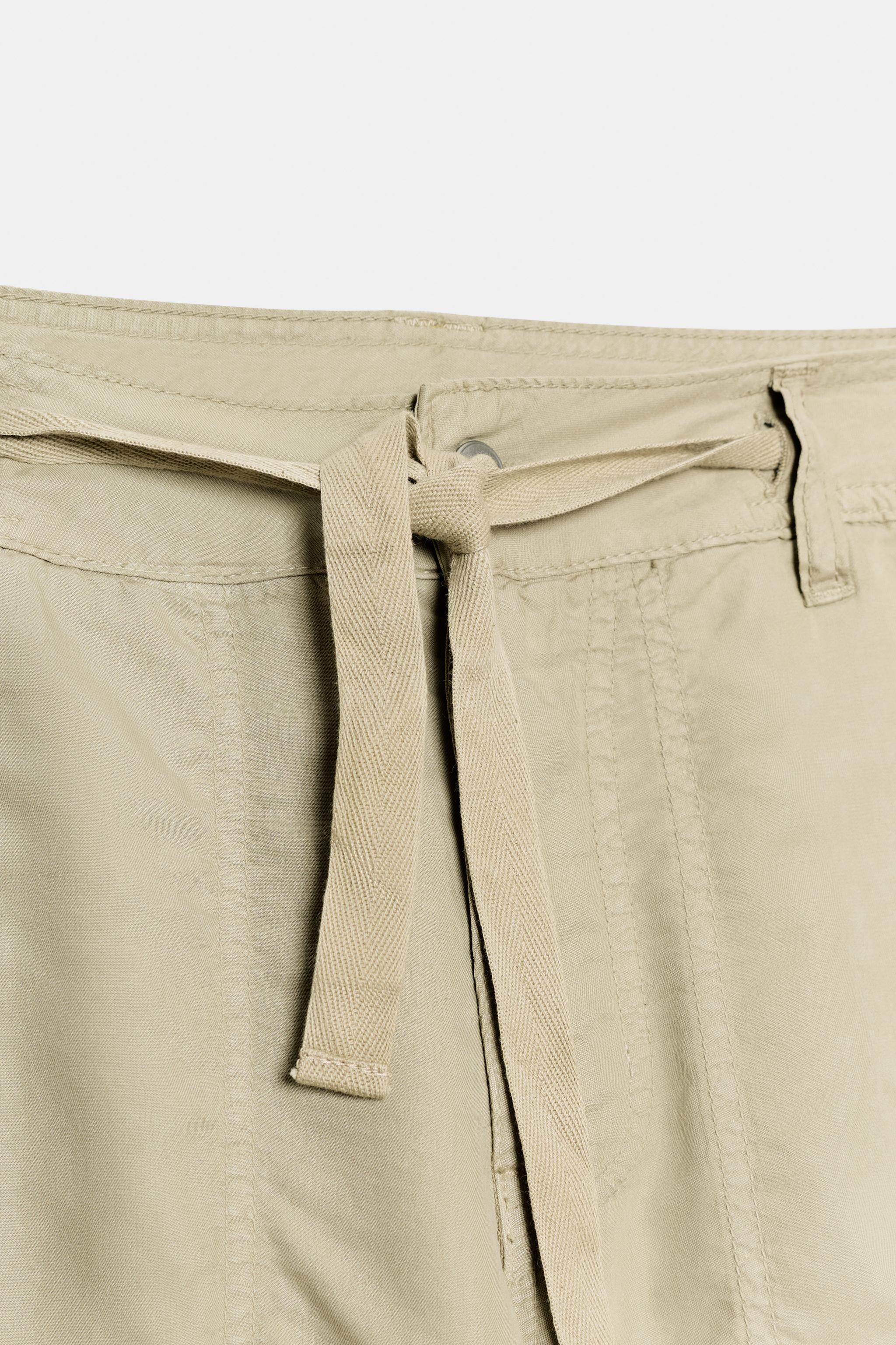 PANTALON CARGO FLUIDE OVERSIZE