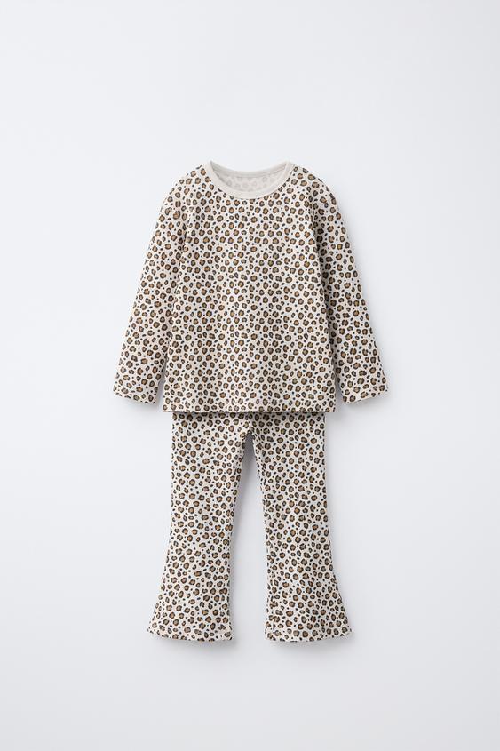 1 1/2-6 YEARS/ ANIMAL PRINT PYJAMAS - Leopard by Zara - Image 0