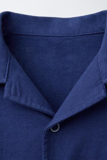 CHEMISE BRODÉE - Bleu de Zara - Image 2
