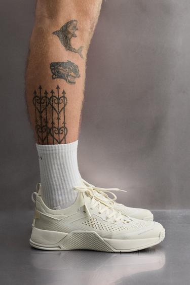Zara TRAINING SNEAKERS - White - Image 0