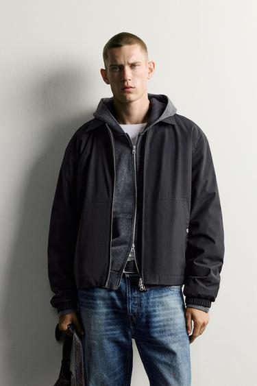FUNKTIONSJACKE WATER REPELLENT - Schwarz von Zara