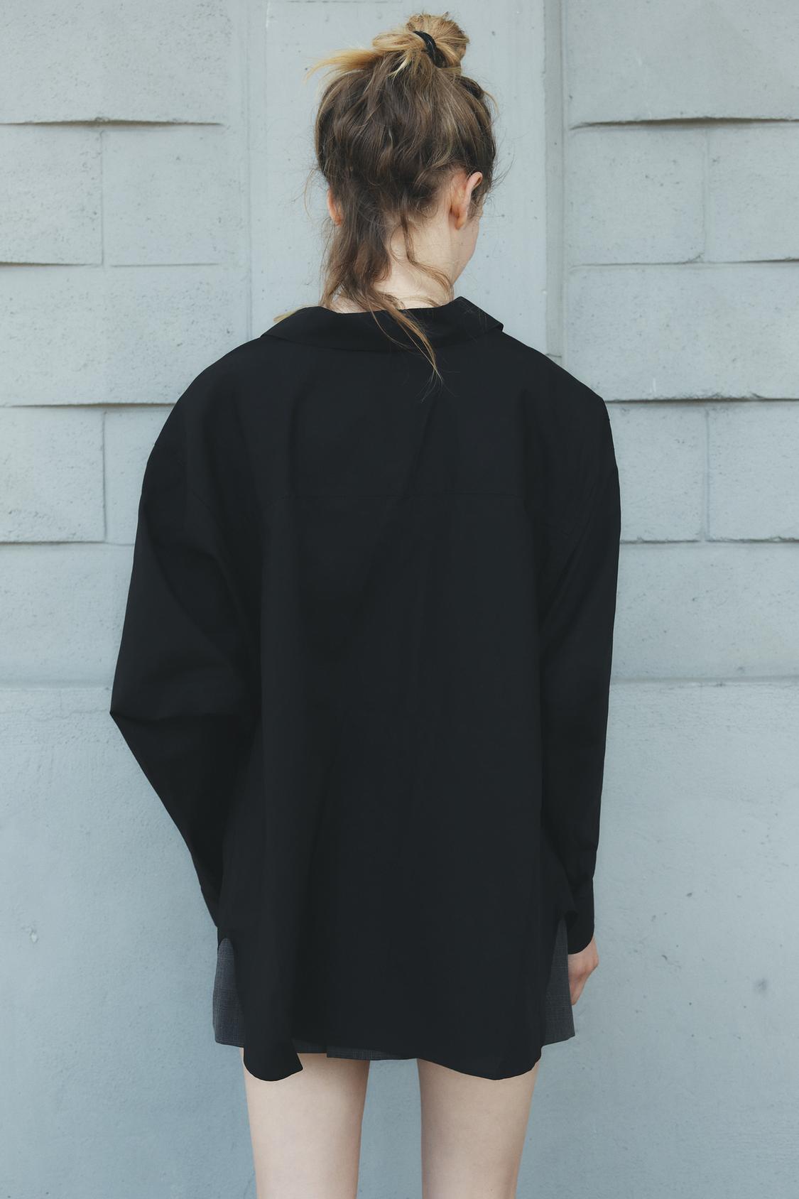 PLEATED SHIRT