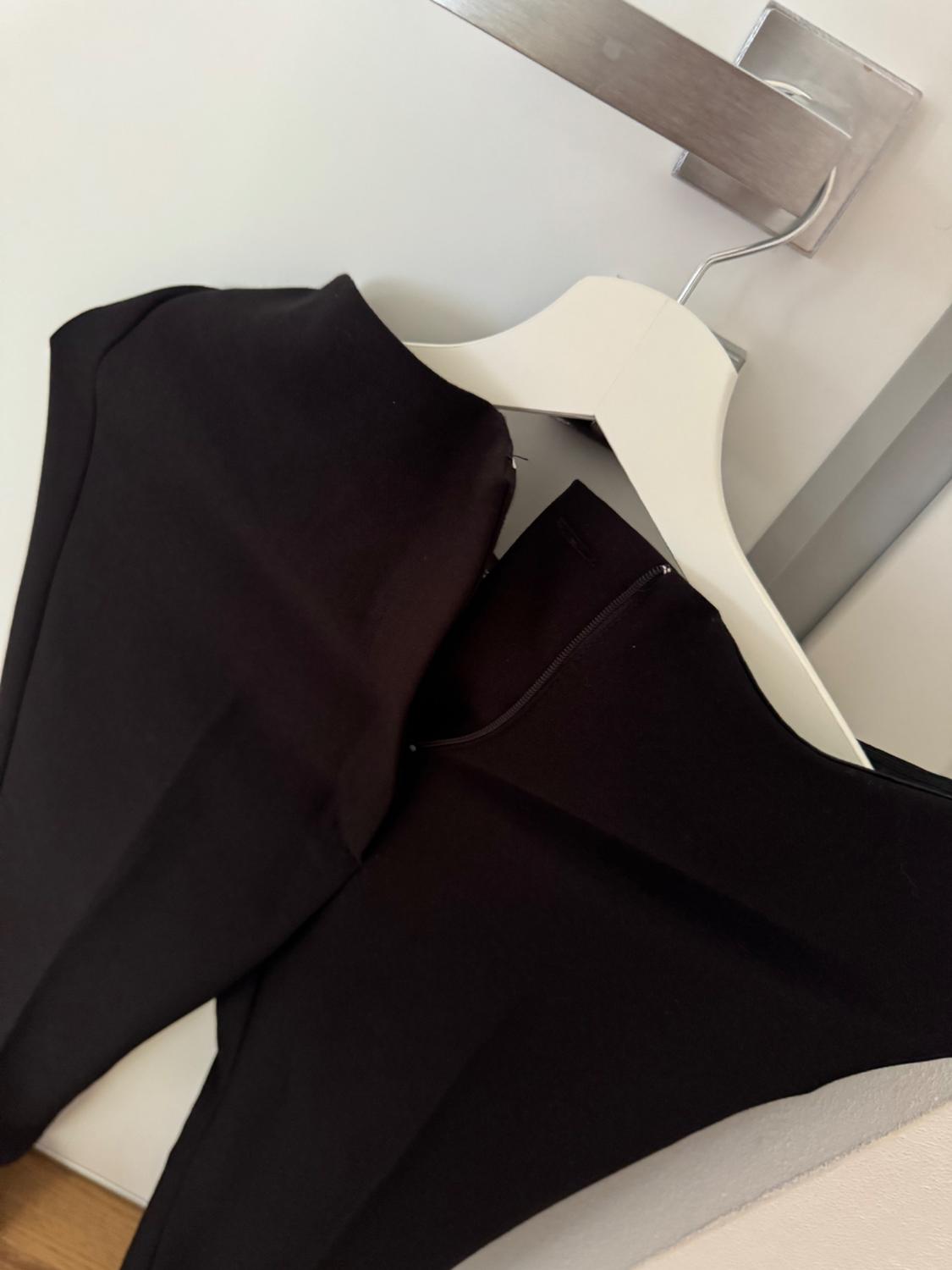 PANTALONI FLARE CLASSICO NERO - Image 4