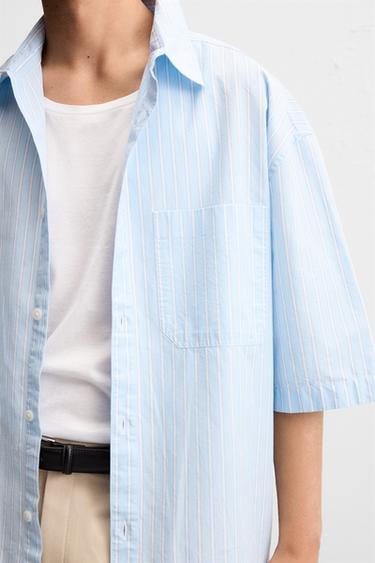 STRIPED SHIRT - striped by Zara - Image 5
