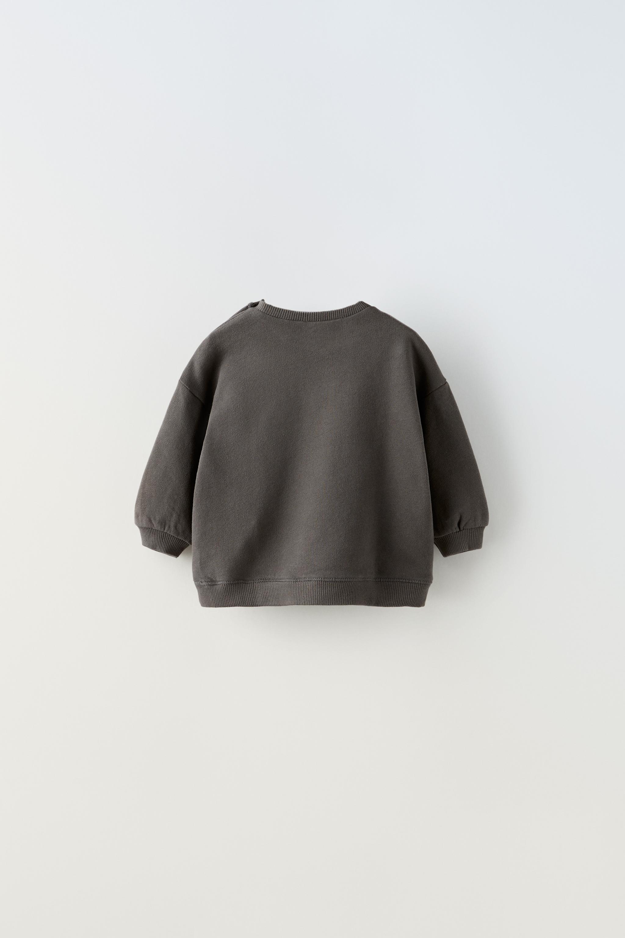 Basic cheap sweatshirt zara