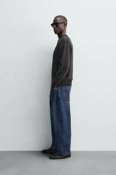 JEAN TAPERED WIDE FIT - Bleu de Zara - Image 3