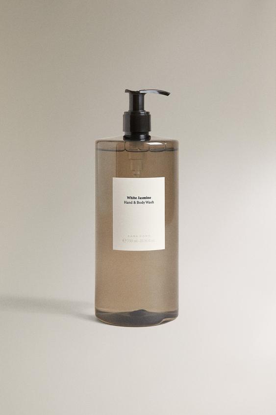 (750 ML) SABONETE LÍQUIDO DE MÃOS E CORPO WHITE JASMINE - Branco da Zara - Imagem 0