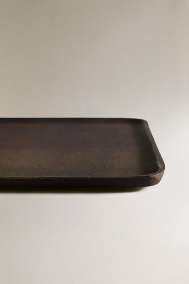 PLATEAU MÉTAL NOIR - gris anthracite de Zara - Image 3