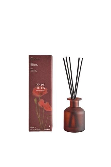 Zara (230 ML) POPPY FIELDS REED DIFFUSERS - Red / Orange