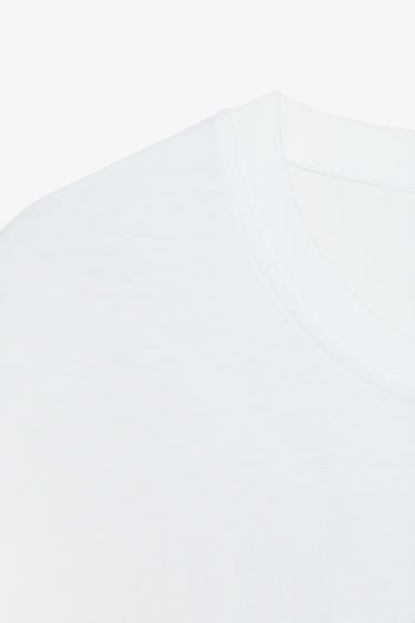 SLOGAN T-SHIRT - White by Zara - Image 7