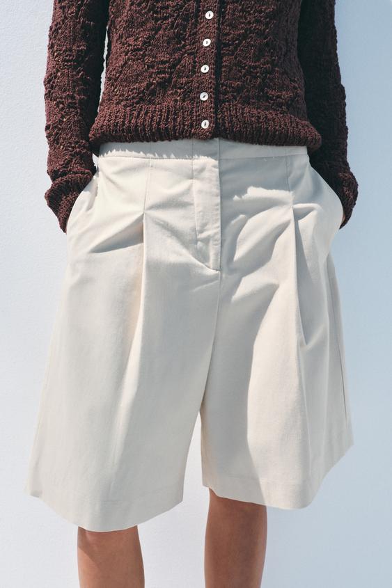 ZW COLLECTION PLEATED SHORTS