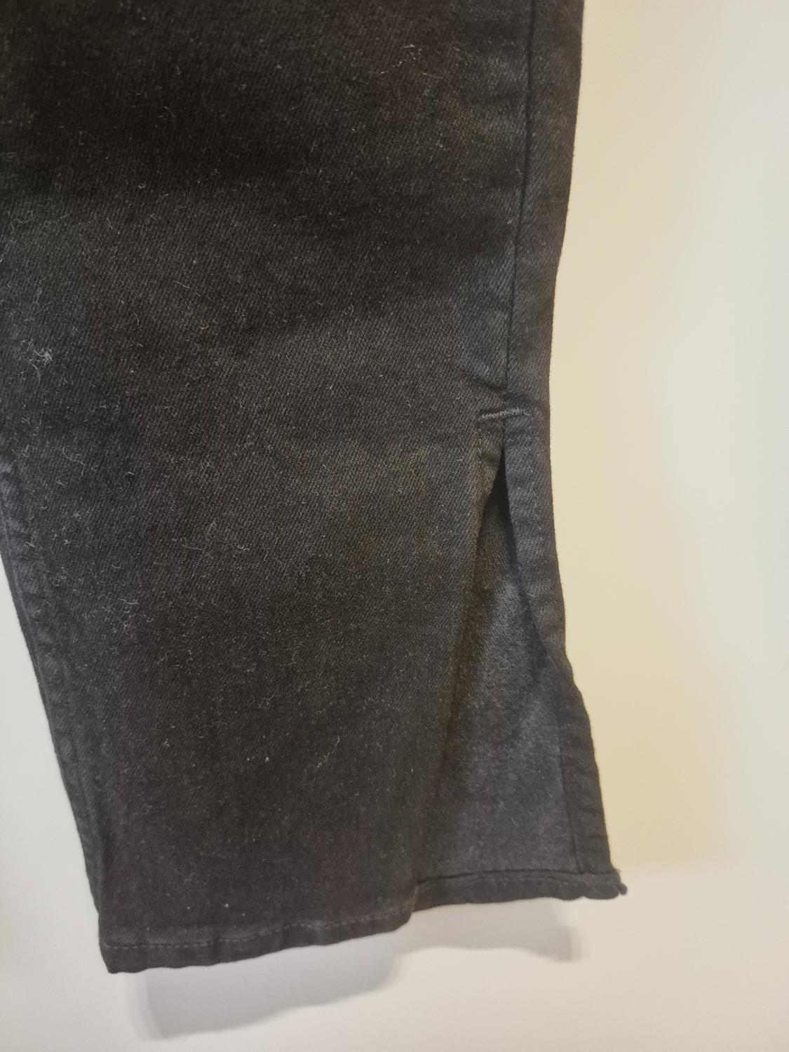 TRF HIGH-WAIST SPLIT HEM FULL LENGTH JEANS - Image 3