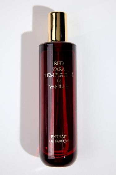 RED ZARA TEMPTATION VANILLE EXTRAIT DE PARFUM 50 ML / 1.69 oz - tinted leather by Zara