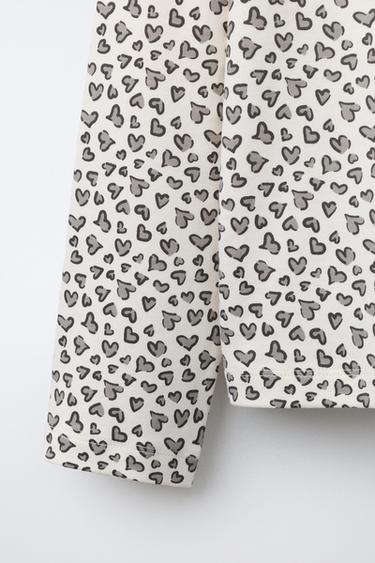 AGES 6-14 / ANIMAL PRINT PYJAMAS - Ecru by Zara - Image 4