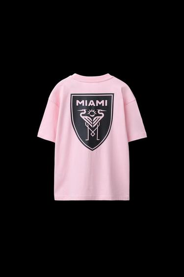 Zara MIAMI CITY MLS © T-SHIRT - Pink