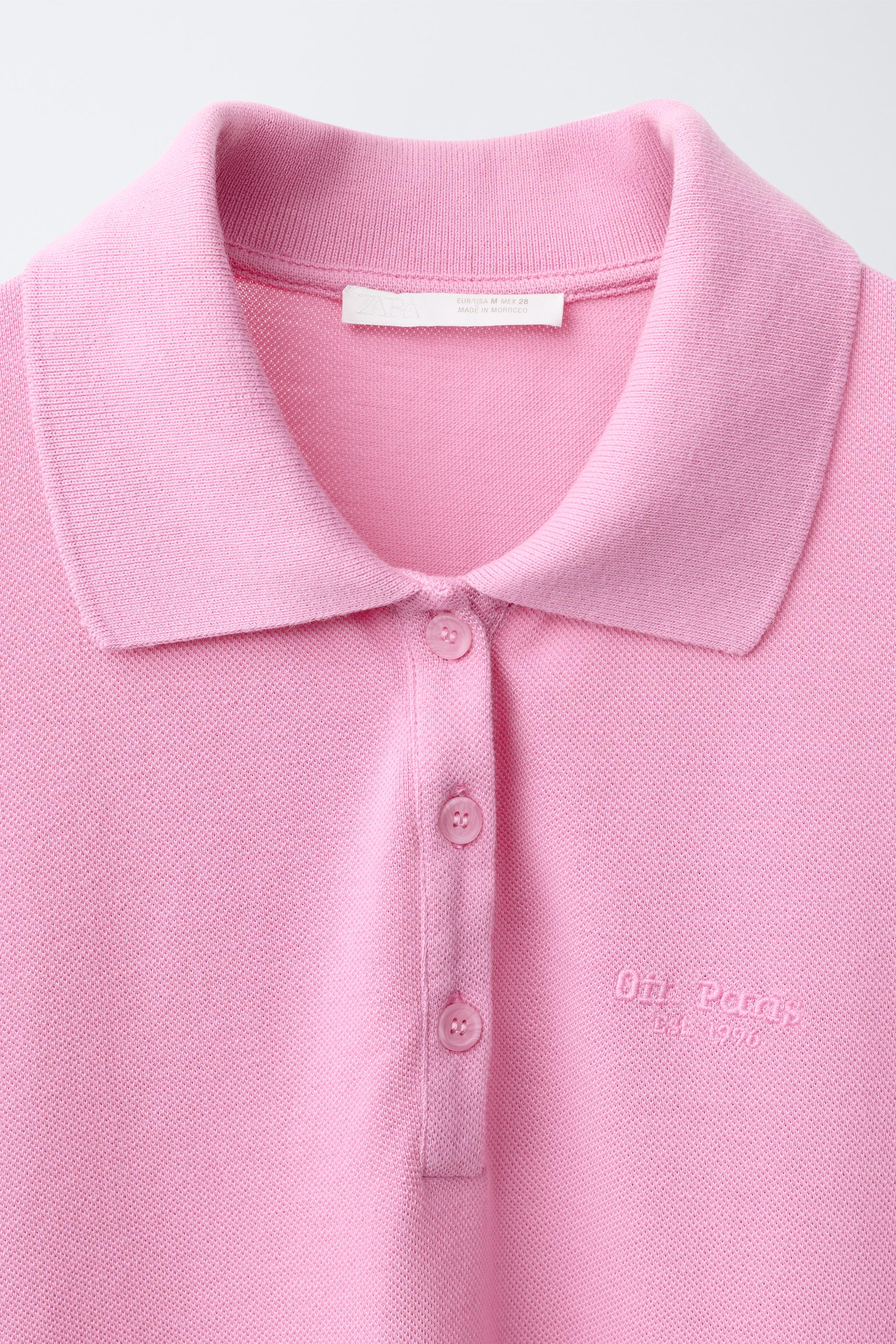 POLO BRODÉ 0FR. PARIS X ZARA