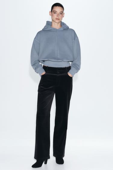 FADED HOODIE - Blue by Zara - Image 0