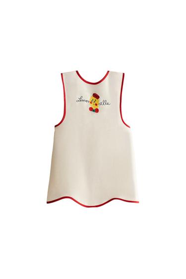 KIDS' LIMONCELLA APRON X THE ANIMALS OBSERVATORY - Light beige by Zara