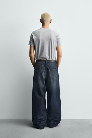 JEANS BAGGY FIT - Azul medio de Zara