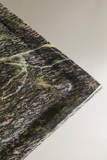 DECORATIVE MARBLE TRAY - Greens by Zara - Image 2