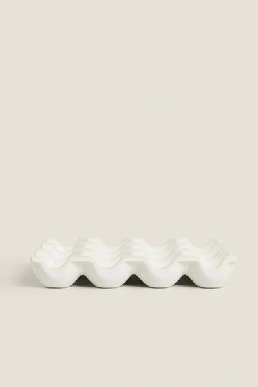CERAMIC EGG CUP - Cream by Zara - Image 0