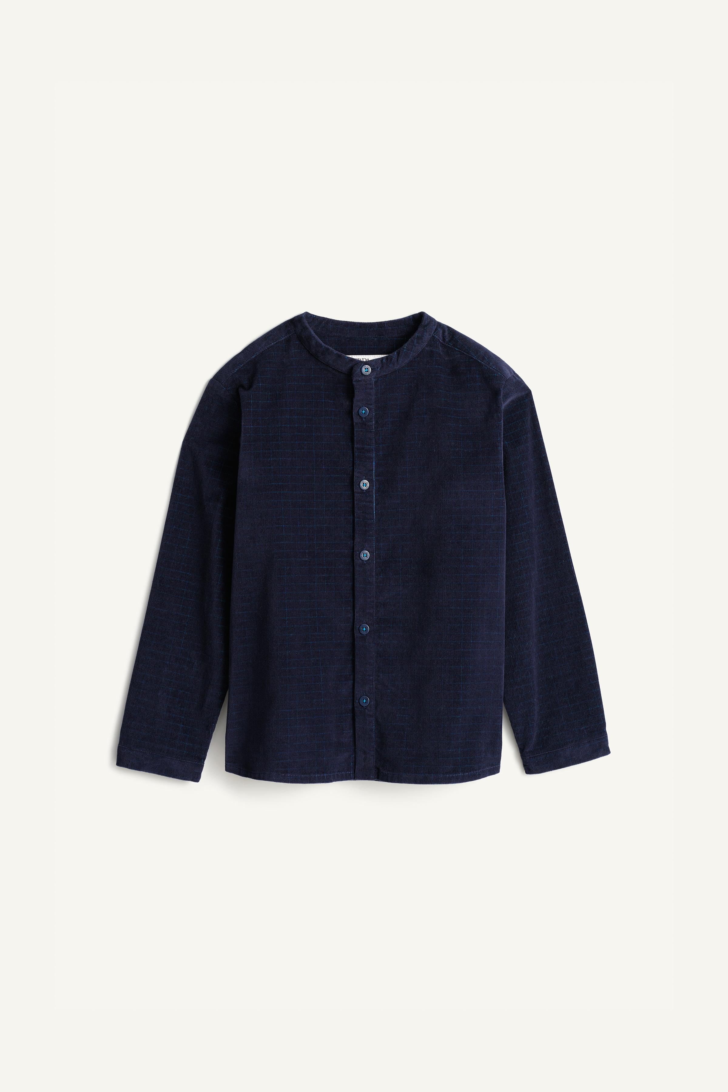 CHEMISE EN VELOURS CÔTELÉ FIN RAYURES LIMITED EDITION