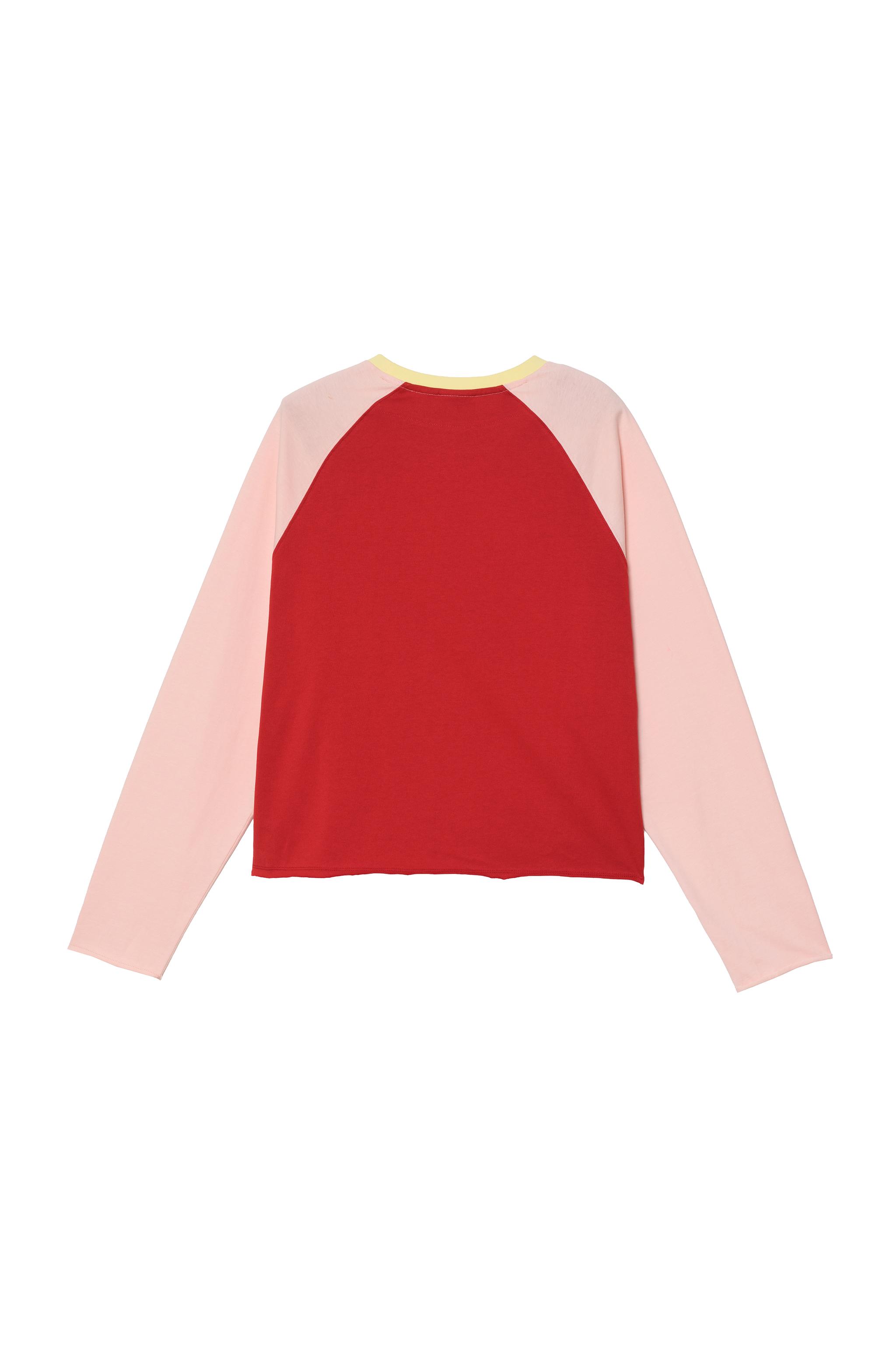 T-SHIRT COURT COULEUR BLOCK