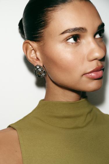 Zara EHISKIVIDEGA NÖÖPKÕRVARÕNGAD - Hõbe - Pilt 0