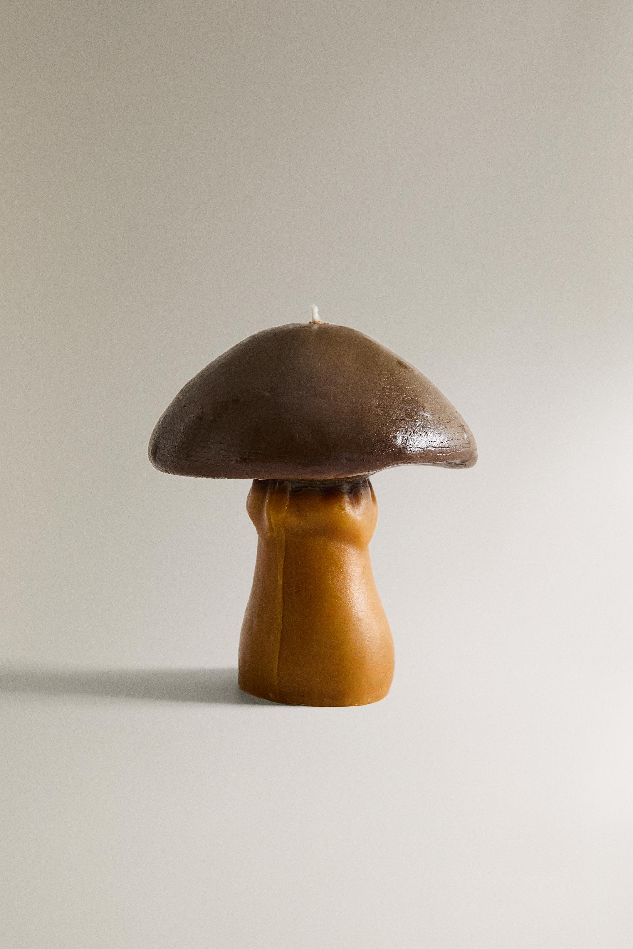 PUMPKIN SPICE マッシュルームスモール アロマキャンドル - パンプキン