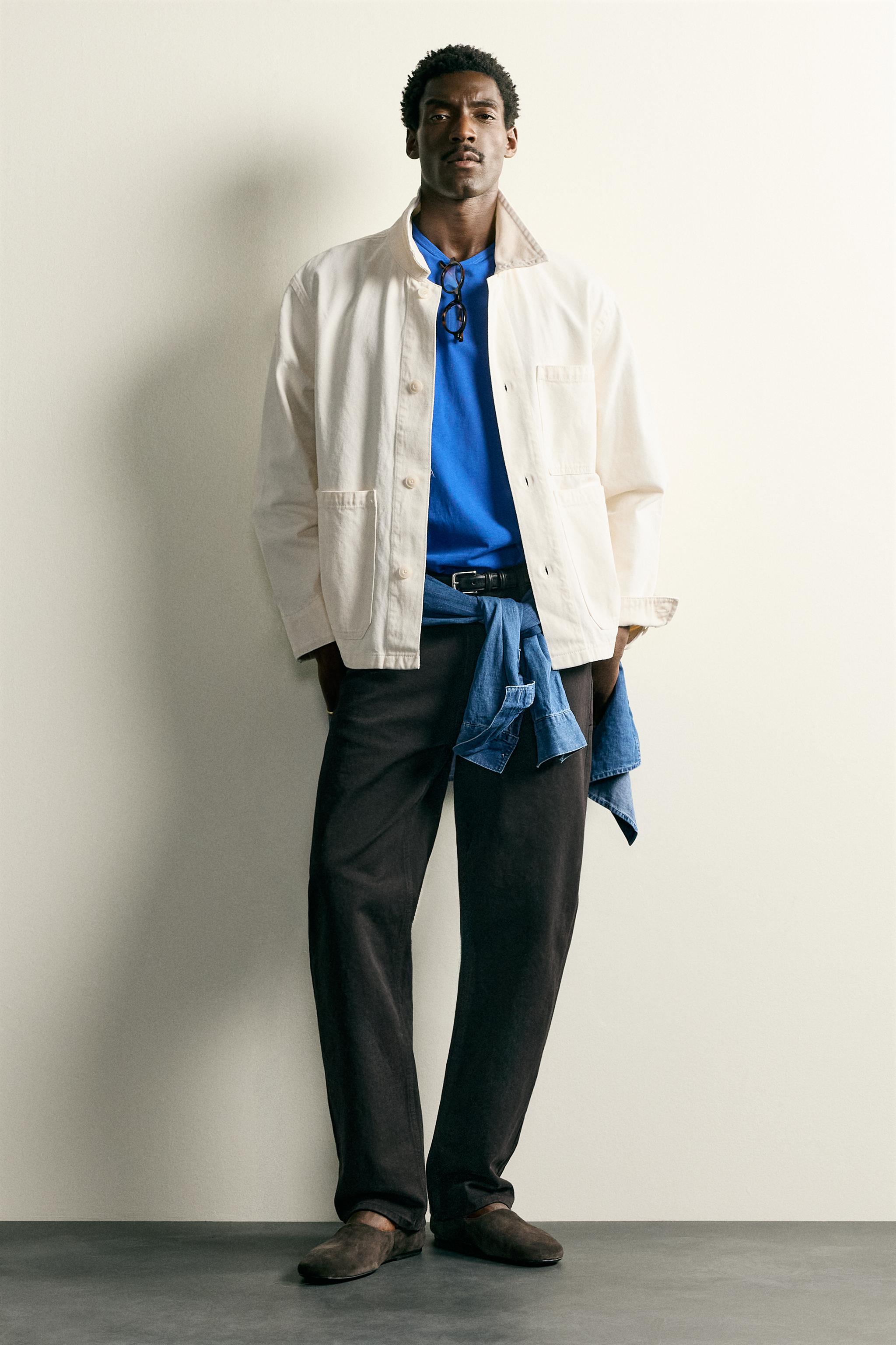 RELAXED FIT POCKET JACKET