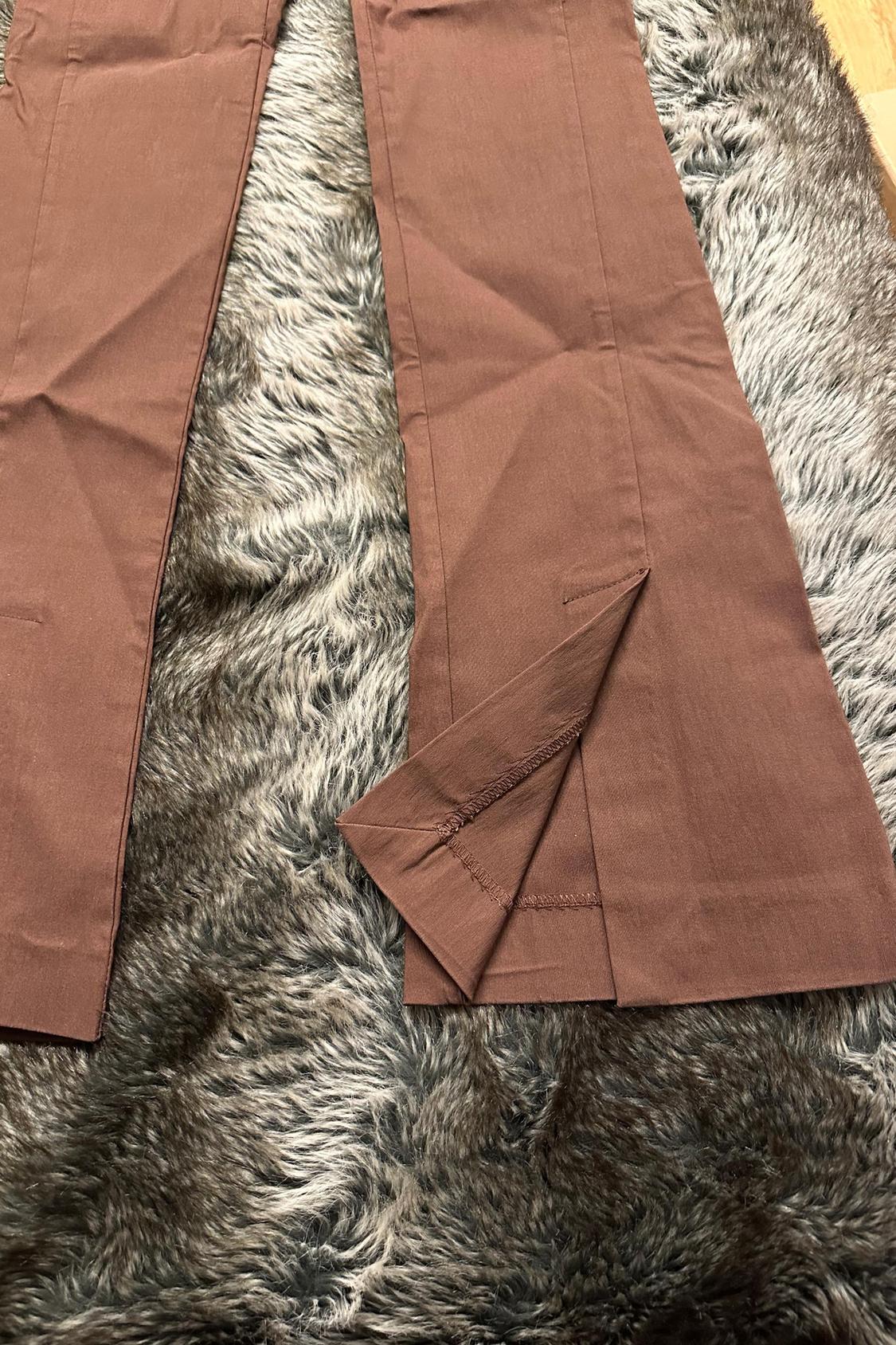 FULL-LENGTH SPLIT-HEM LEGGINGS - Image 2