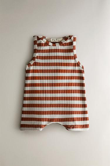 SALOPETTE DE PLAGE ENFANT À RAYURES - Tuile de Zara - Image 0
