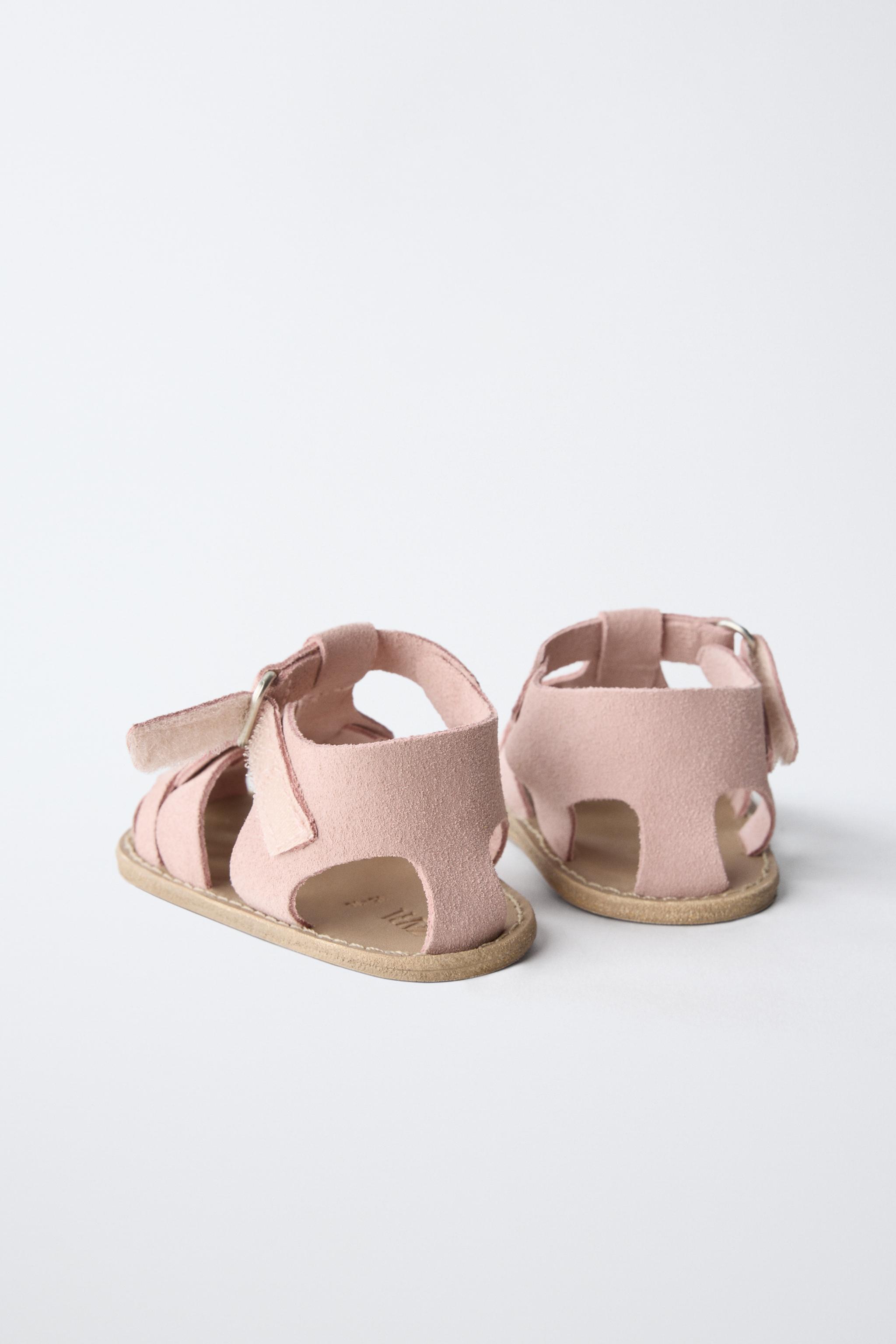SANDALES STYLE PLAGE EN CUIR