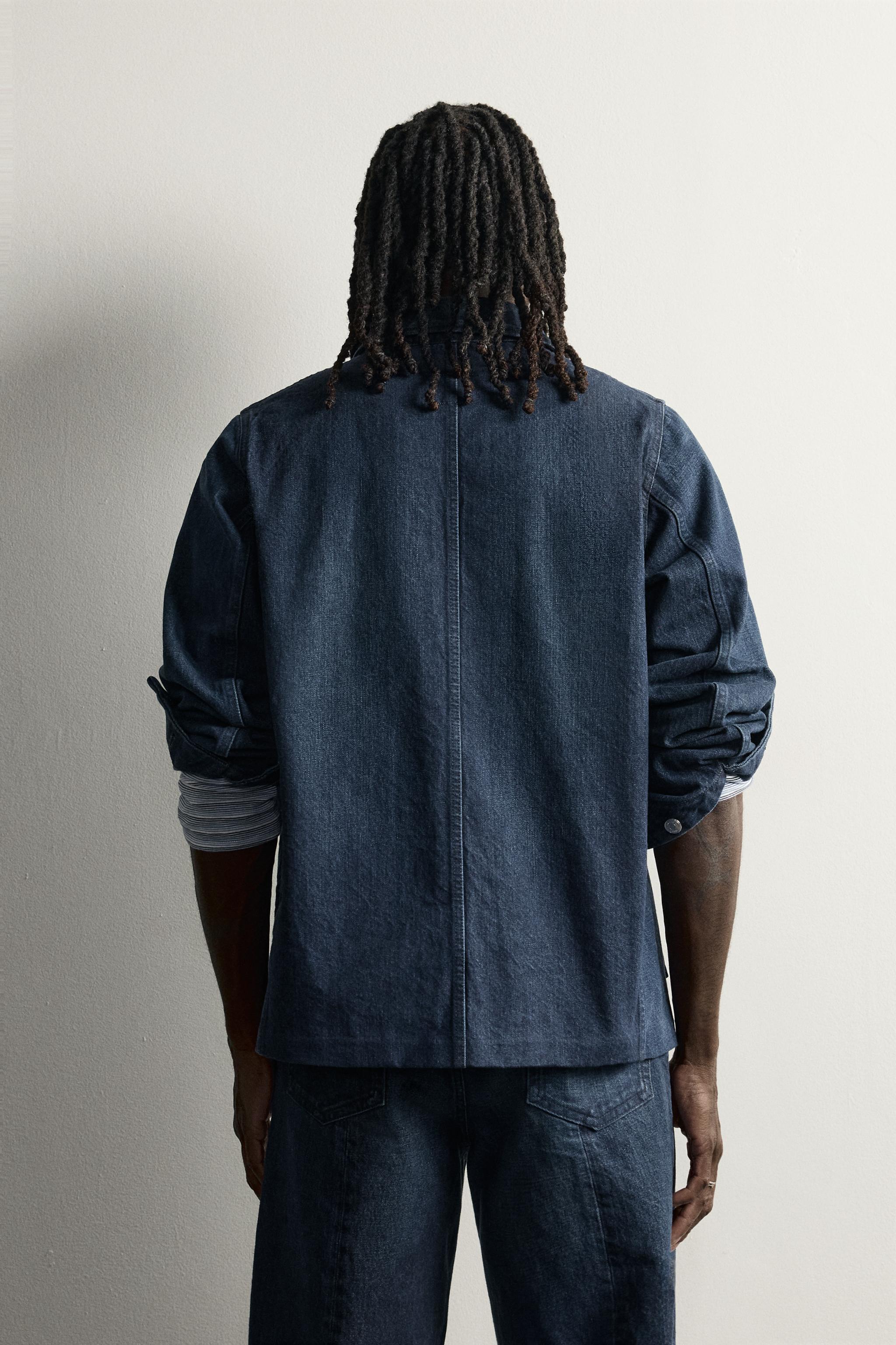 VESTE EN JEAN À POCHES TANAKA NY TYO LTD.©