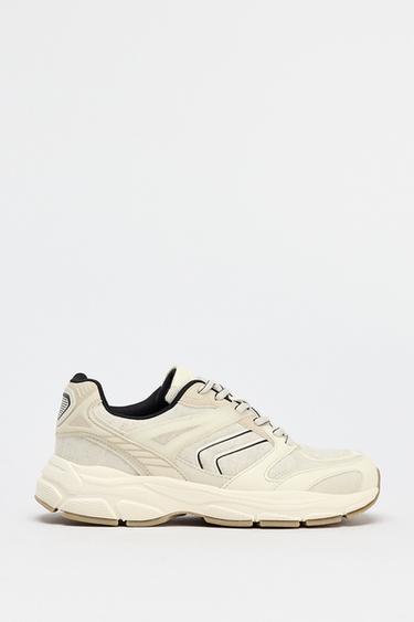 LØBESNEAKERS - Råhvid fra Zara