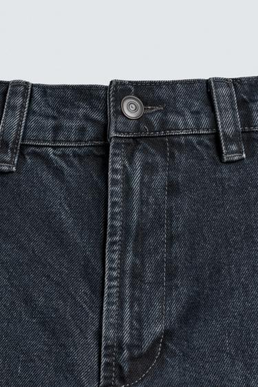 DENIM CHINO TROUSERS - Blue by Zara - Image 8