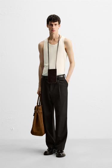 Zara Ekru - YARI TRANSPARAN TANK TOP