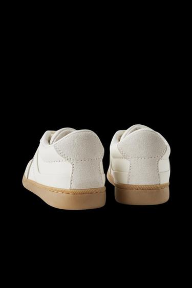 BAMBA PIEL - Blanco de Zara
