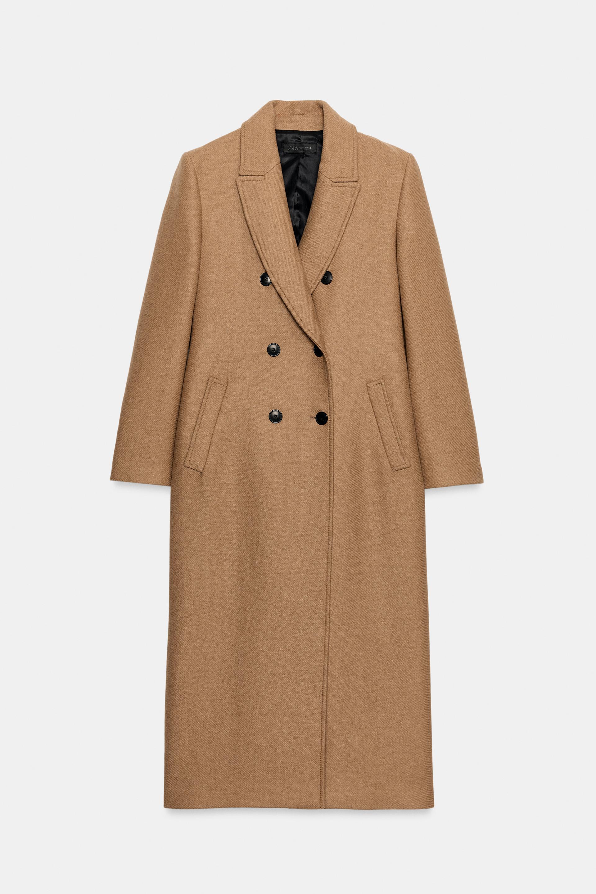 Zw Collection Wool Blend Coat