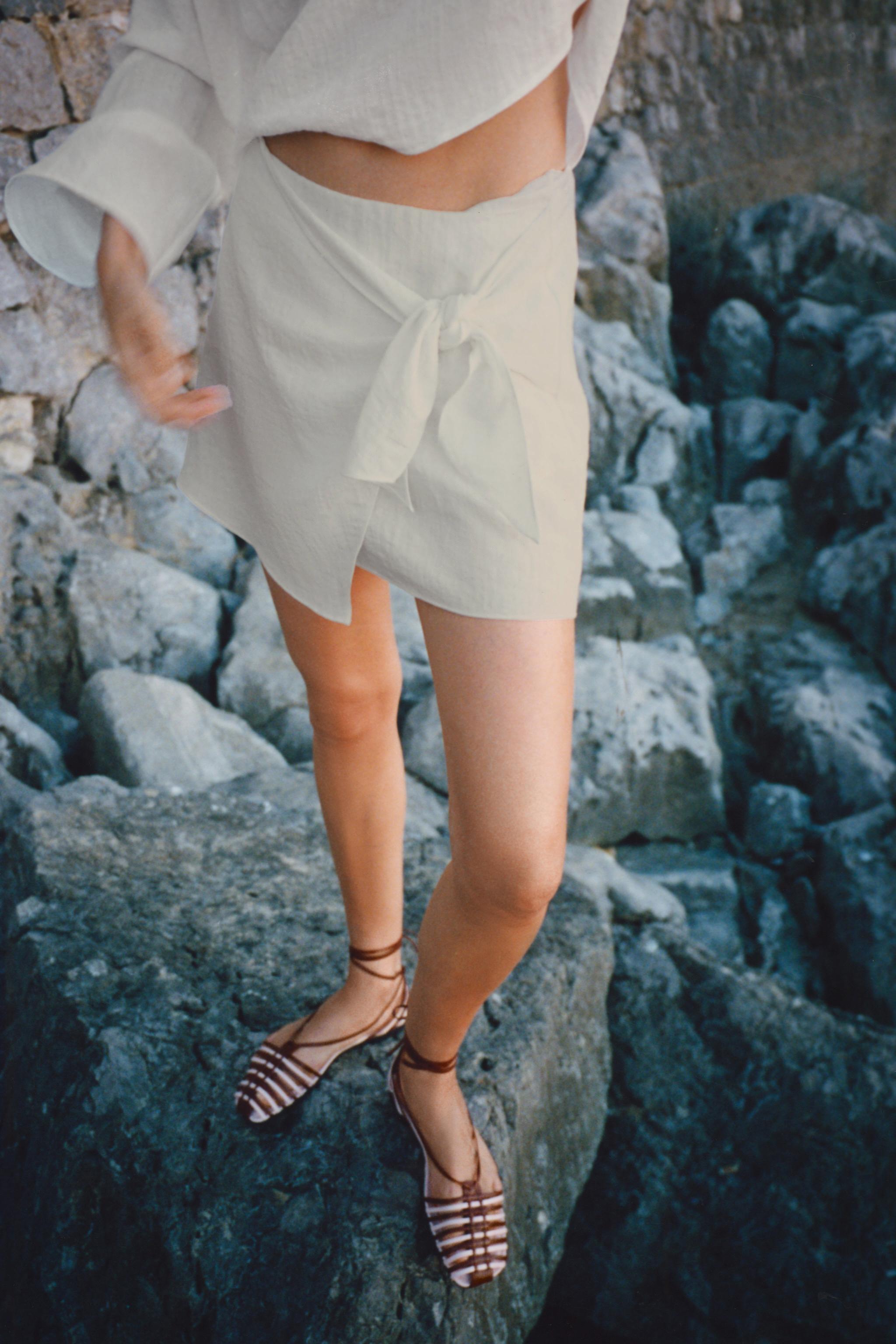 KNOTTED MINI SKORT