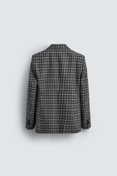 CHECK SUIT BLAZER HARRY LAMBERT FOR ZARA X DISNEY - Grey by Zara - Image 7