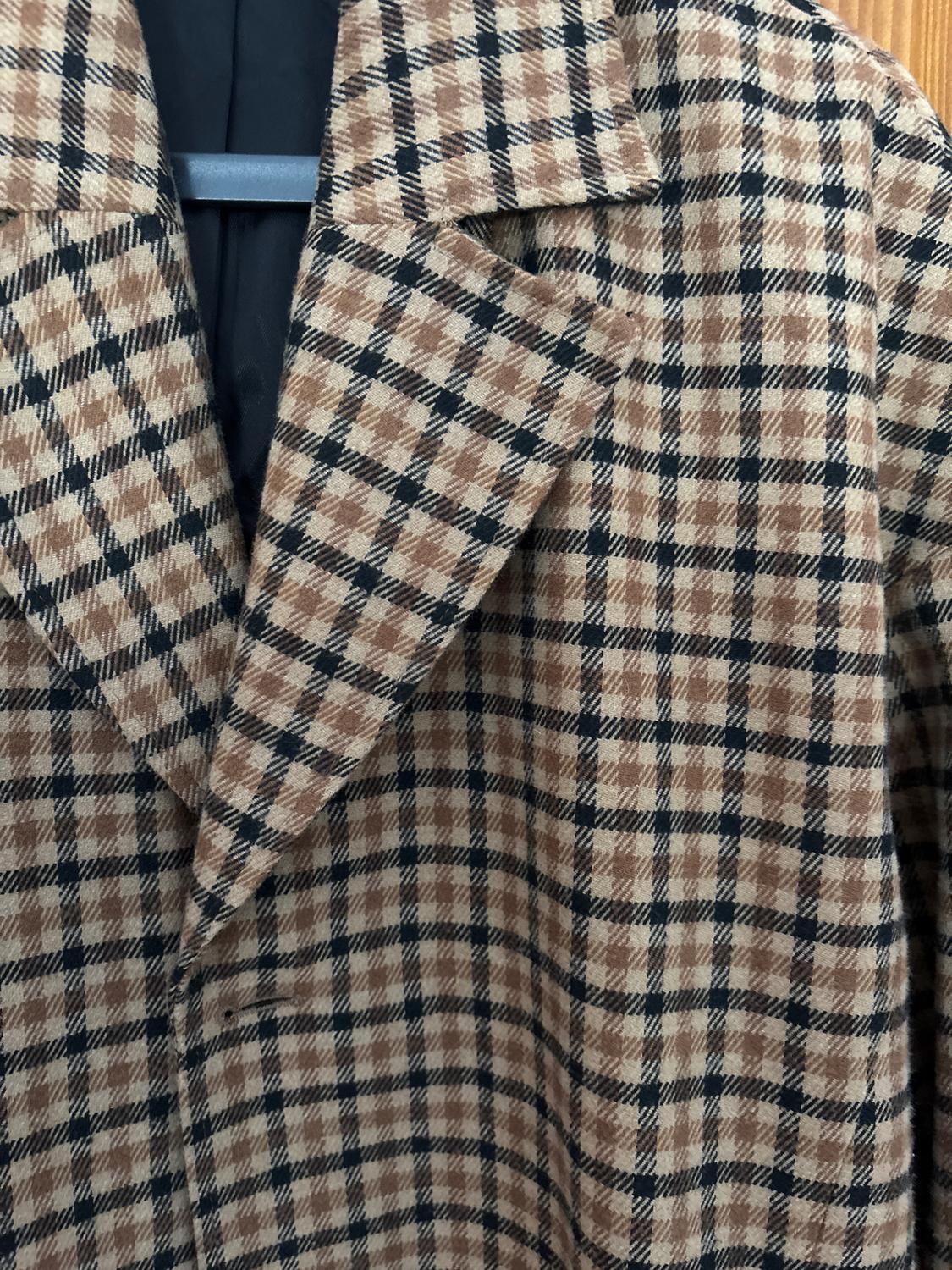 OVERSIZED CHECK COAT - Image 3