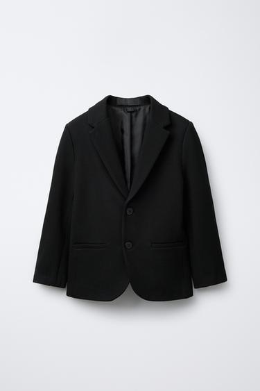 Zara COMFORT SUIT JACKET - Black