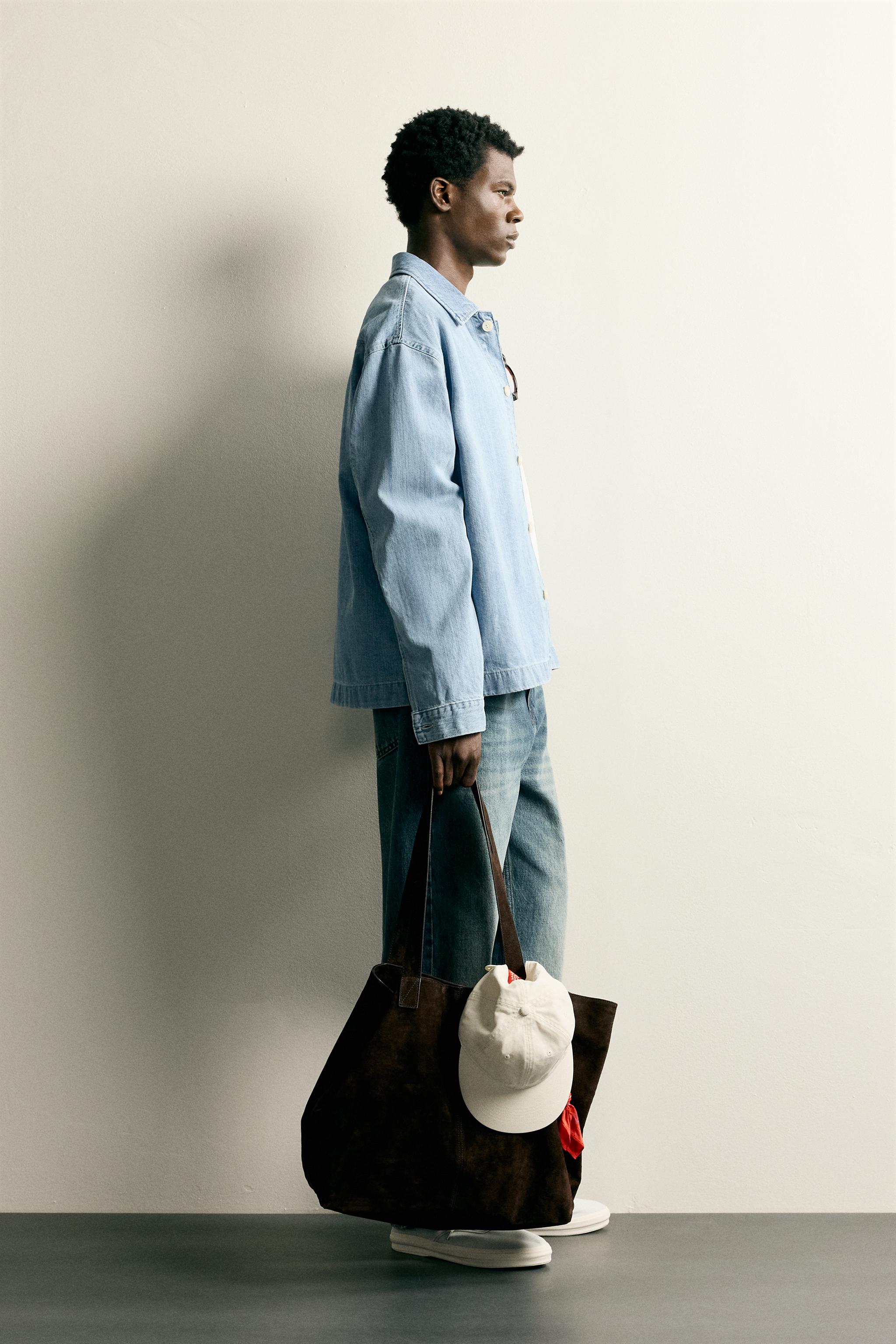 BOXY FIT DENIM SHIRT