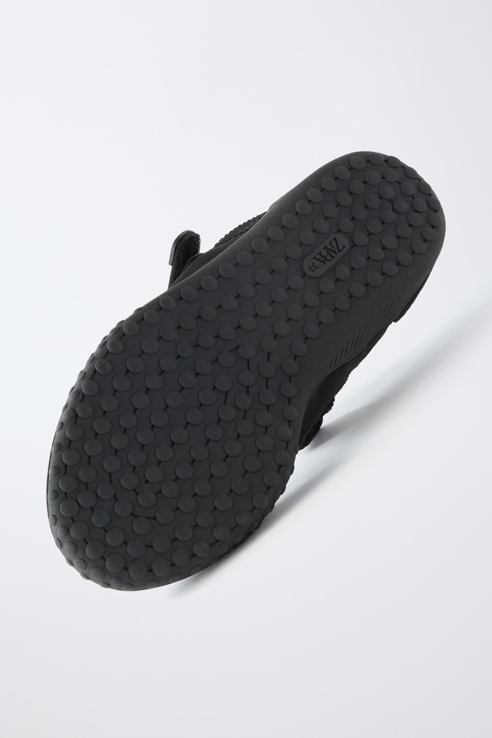 Обувь Zara MULTI-PIECE SPORTY BALLET FLATS — фото 8
