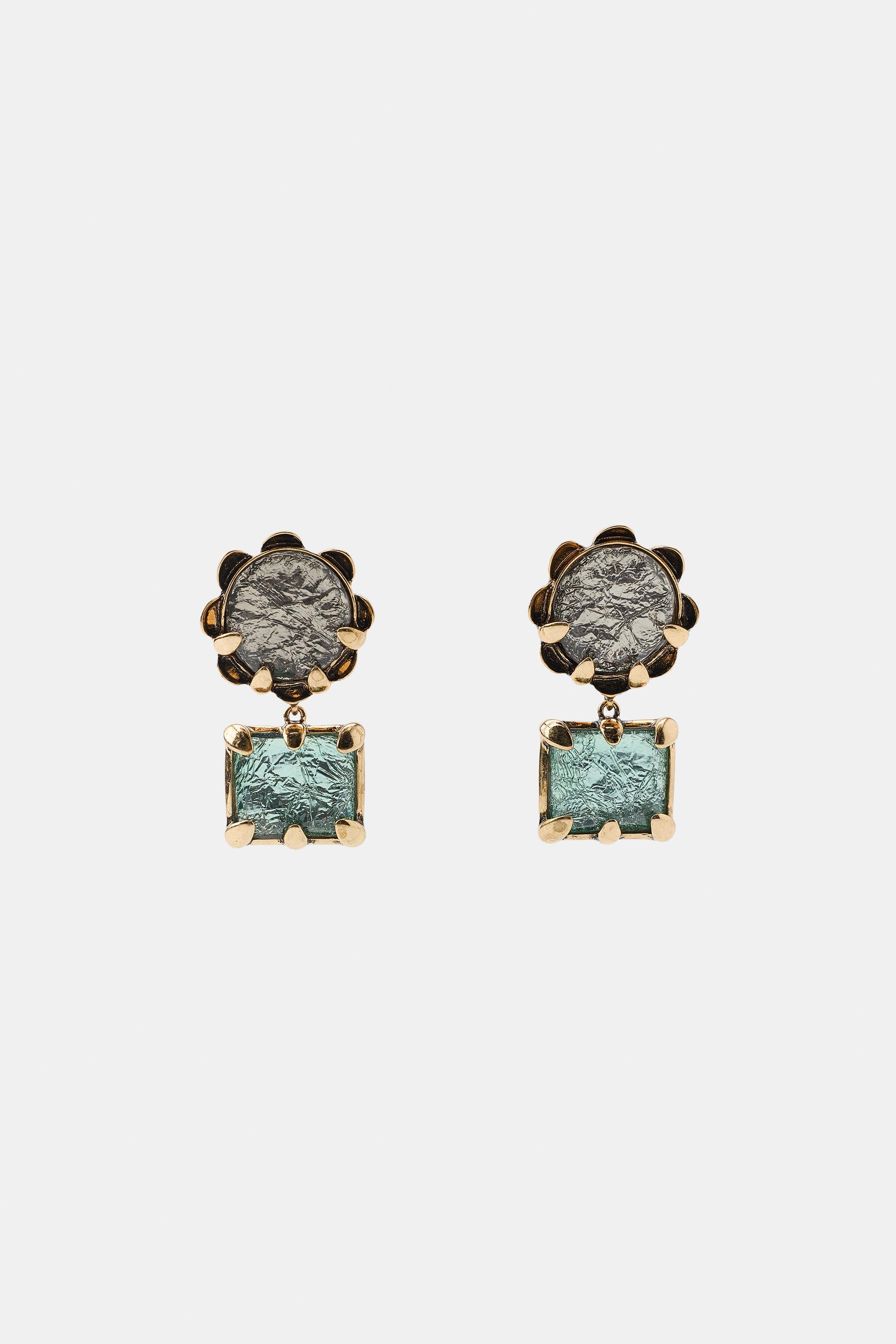 DOUBLE SPARKLE EARRINGS